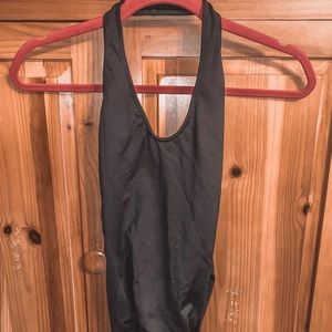 💋MOTIONWEAR BLACK HALTER LEOTARD